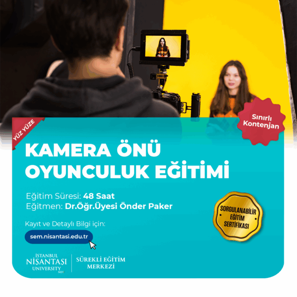 KAMERA ÖNÜ OYUNCULUK