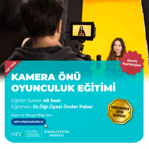 KAMERA ÖNÜ OYUNCULUK
