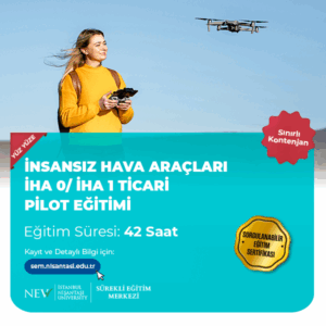 İnsansız Hava Araçları İHA 0 ve İHA 1 Ticari Pilot Eğitimi