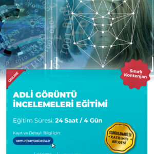 Adli Görüntü İncelemeleri Eğitimi
