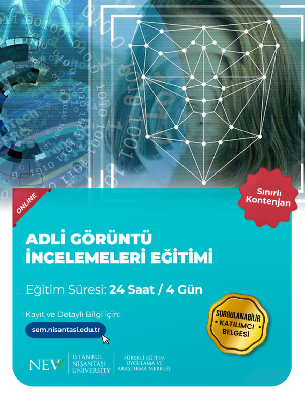 Adli Görüntü İncelemeleri Eğitimi