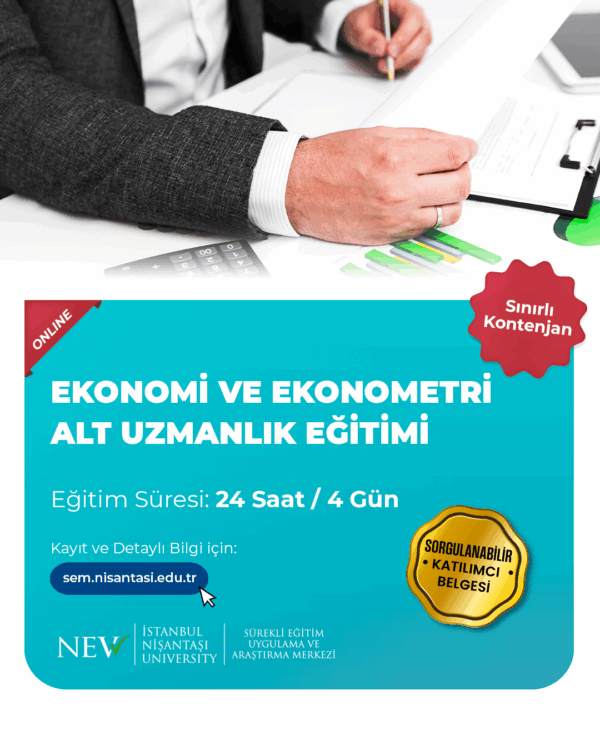 Ekonomi ve Ekonometri Alt Uzmanlık Eğitimi