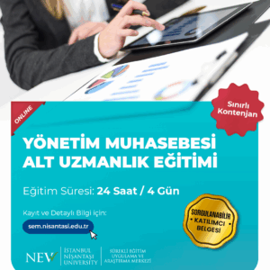 Yönetim Muhasebesi Alt Uzmanlık Eğitimi