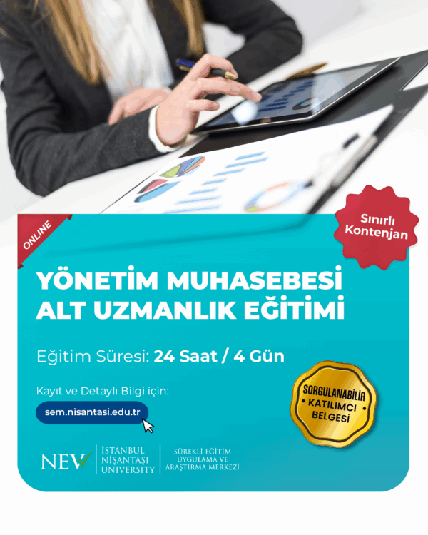 Yönetim Muhasebesi Alt Uzmanlık Eğitimi
