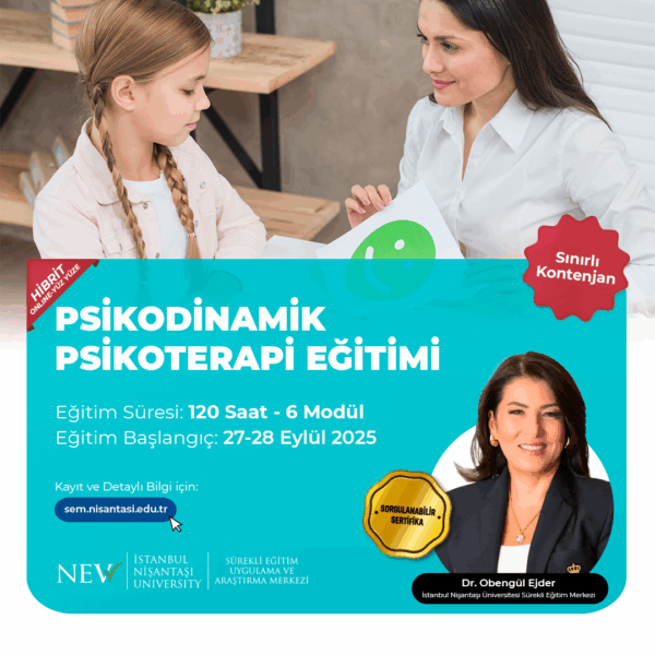 Psikodinamik Psikoterapi ve Görüşme Teknikleri Eğitimi