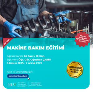 Makine Bakım Eğitimi