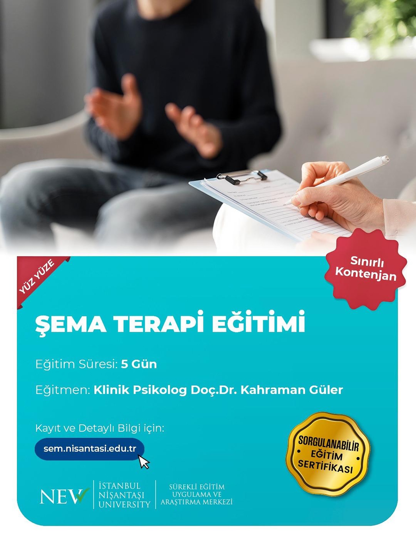 Şema Terapi Eğitimi