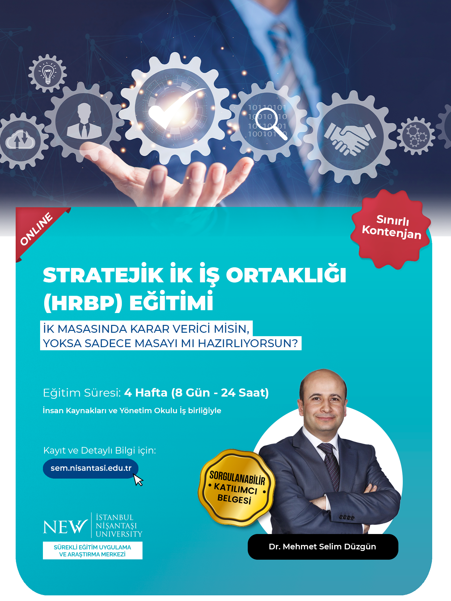 Stratejik İK İş Ortaklığı (HRBP) Sertifikasyon Programı Eğitimi