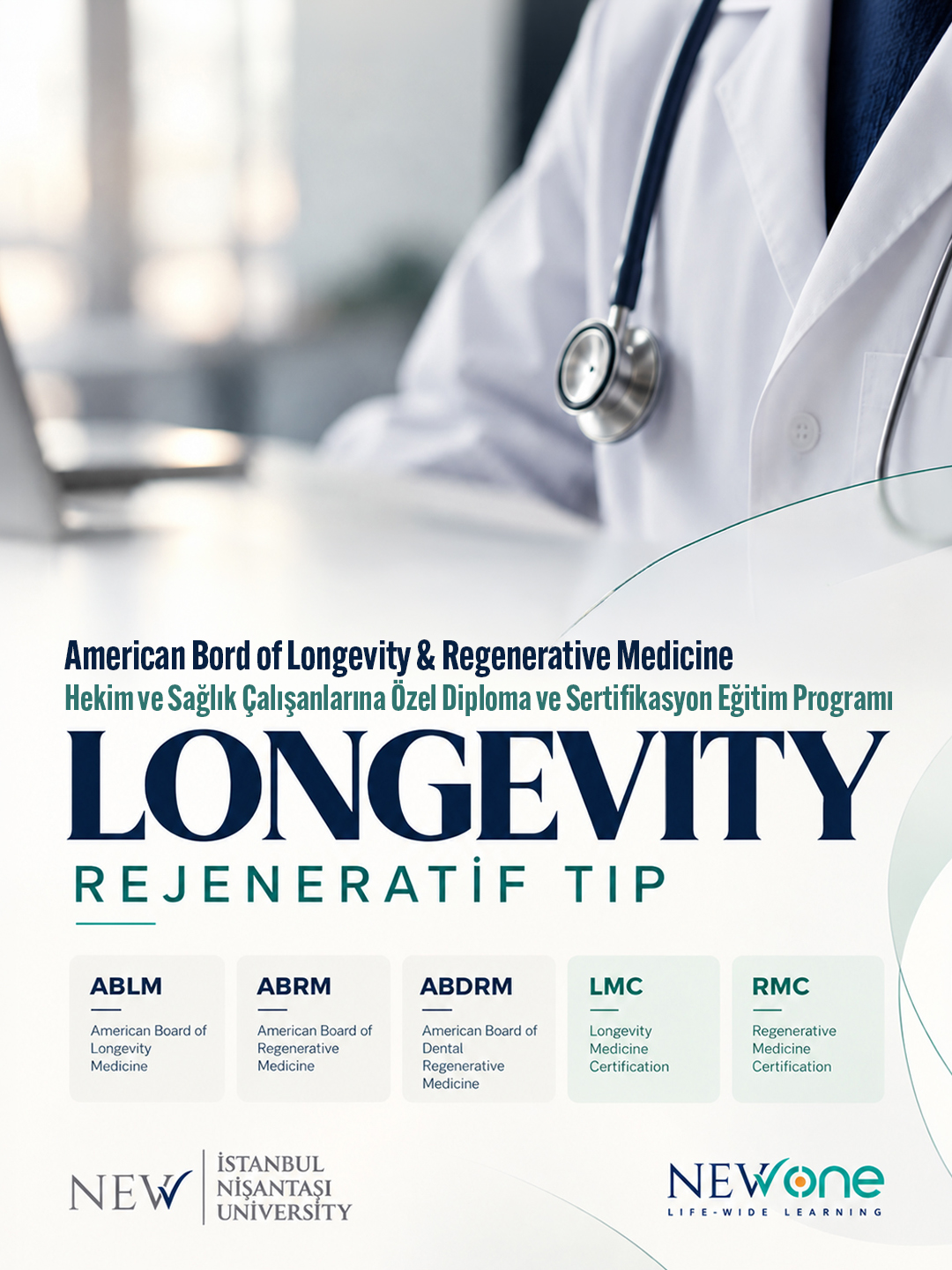 American Board of Longevity Medicine — Longevity Tıbbı ve Sağlıklı Yaş Alma Sertifika Programı